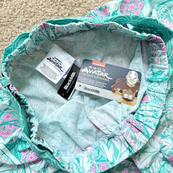 NWT Blackmilk x Avatar the Last Airbender Jasmine Dragon Shorts - Picture 3 of 10
